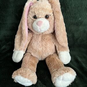 Build-A-Bear Brown and White Stuffed Animal Bunny